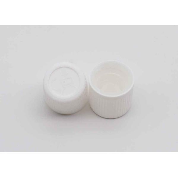 Chapeau évident de preuve d'enfant du chapeau 18mm de bourreur de plastique blanc pour des bouteilles