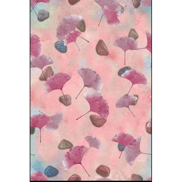 Recycled Customized Polyester Floral Digital Print Silky Satin Fabric for Women's Clothing Dresses Bags Curtain
