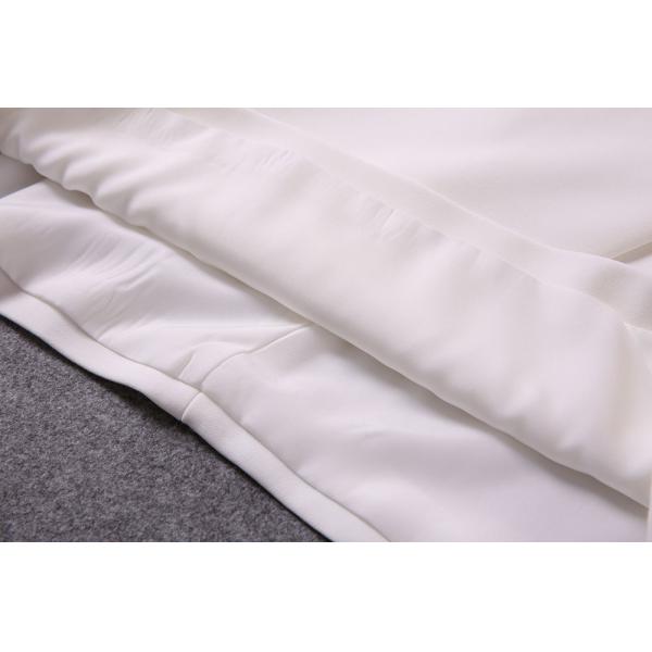 V neck fashion & elegant long sleeve polyester+spandex ladies dresses