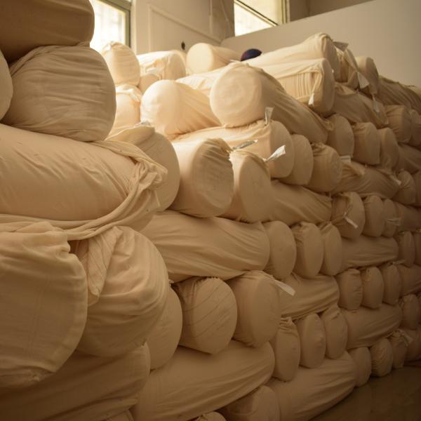 High Quality Bamboo Grey Cotton Fabric Popular Exports 100% Polyester Greige Fabric