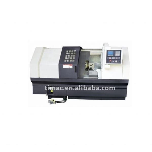 Full Function CNC Lathe with 8 Tool Post Stations and Advanced Features Slant Bed Type