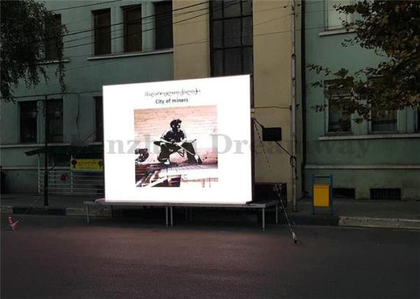 Waterproof Outdoor Video Screen Rental P8 7000cd/m2 Brightness Nationstar SMD3535