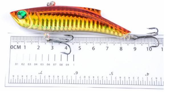 5 Colors  9.6CM/26.5g 4# full Swimming Layer Hard Bait Longer Shot VIB Fishing Lure