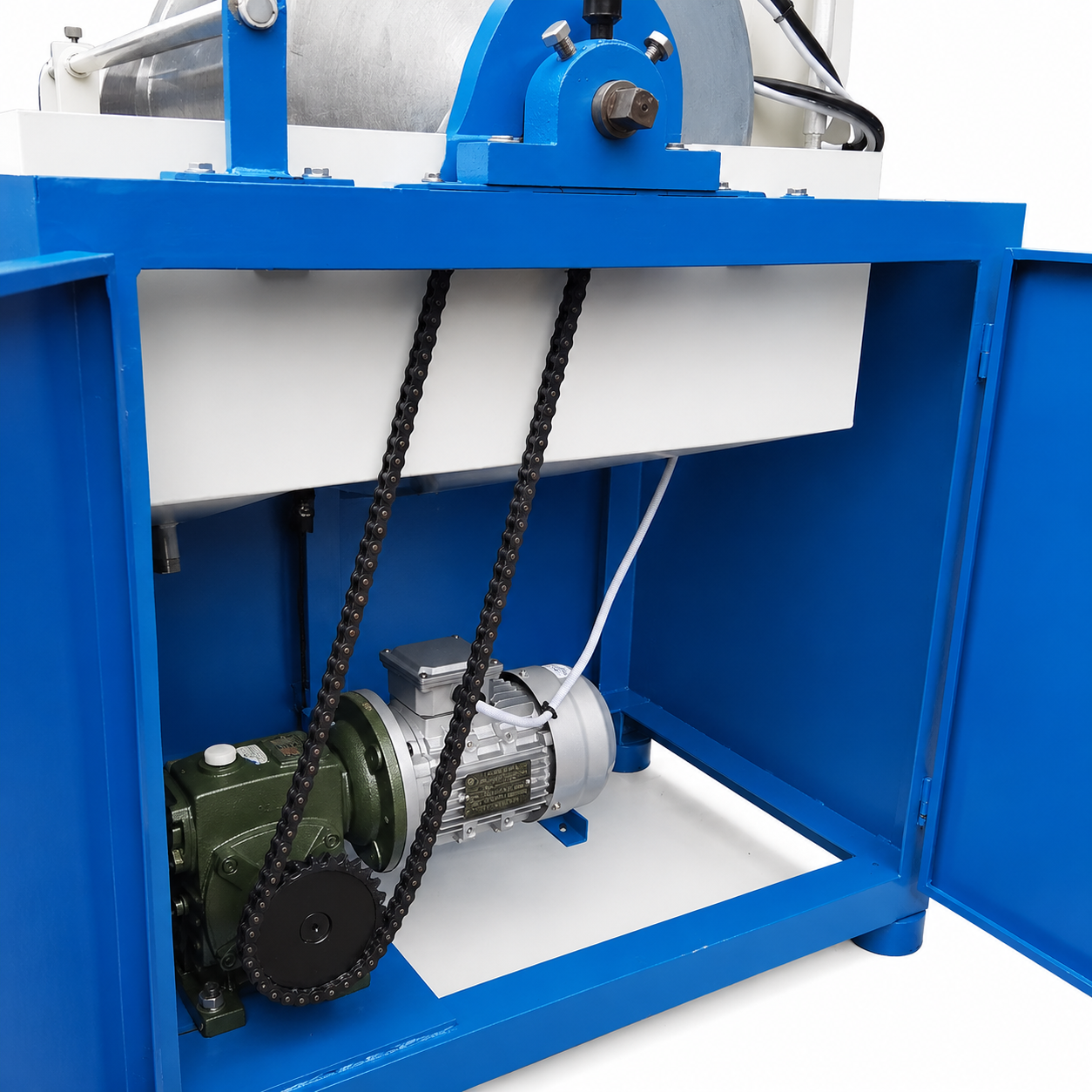 XCRS Laboratory Wet Drum Magnetic Separator with 1250 Gauss Adjustable Magnetic Field for 20-50 kg/h Mineral Ore Testing