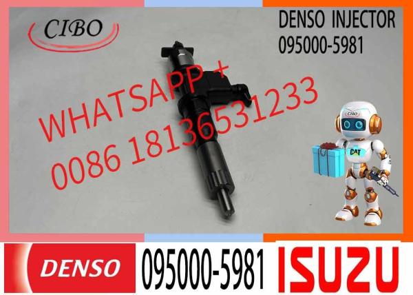 Injetor de combustível comum 095000-5981 8-97603099-1 para motor HI-ON 6WF1 6UZ1 0950005981 8976030991