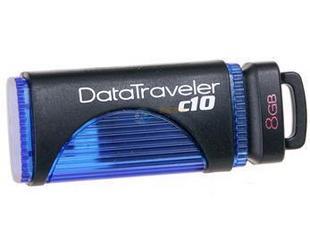 O flash marcado de USB conduz para kingston DTC 10