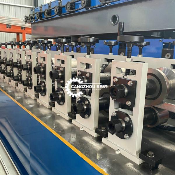 High Speed C Stud Roll Forming Machine Speed 30m/Min Light Steel