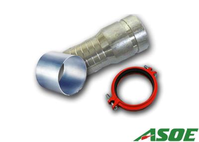Safety Lay Flat Hose Fittings , LDHC Nipple Irrigation Hose Coupler