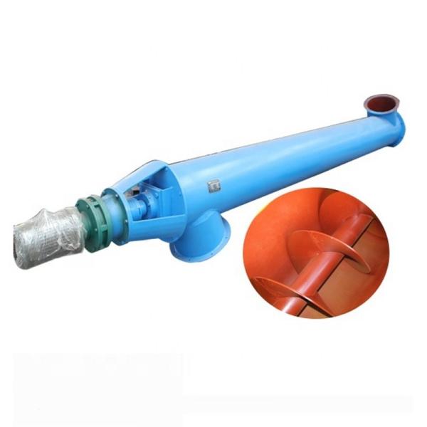 Heat Resistant Stainless Steel Flexible Tube Auger Screw Conveyor Customized for Cement and Powder Transport