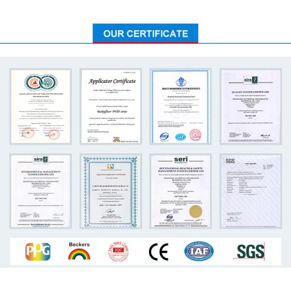 панели сота 25mm покрытие плакирования алюминиевой составное 1250mm анодированное