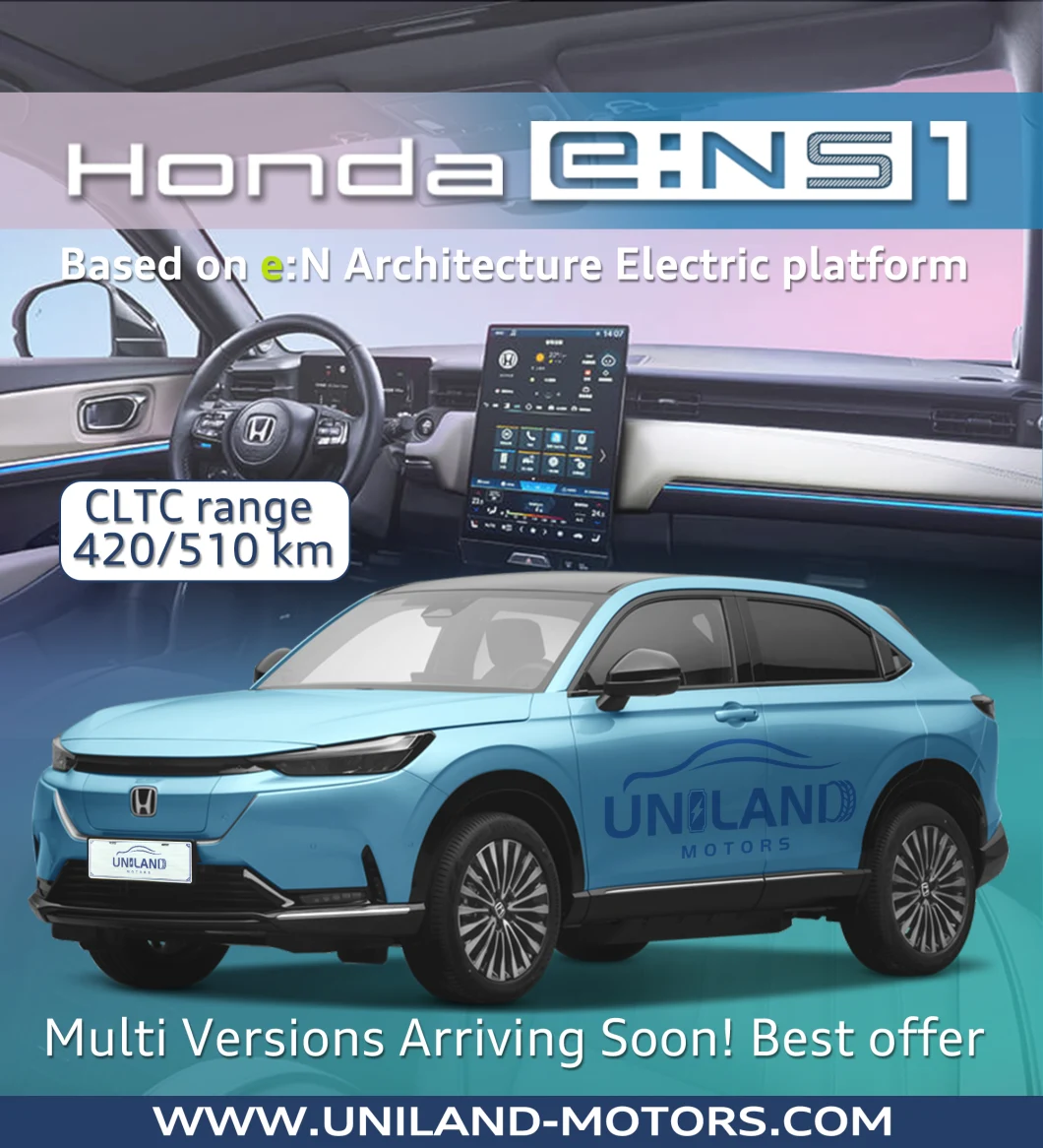 Ens1 2WD Honda EV Vehicles Ns1 New EV Car New Energy Rear Drive