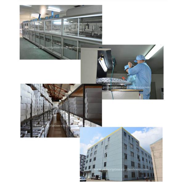 UV400 Protection HMC Coating Lenses , 1.61 MR 8 Aspherical No Glare Lenses