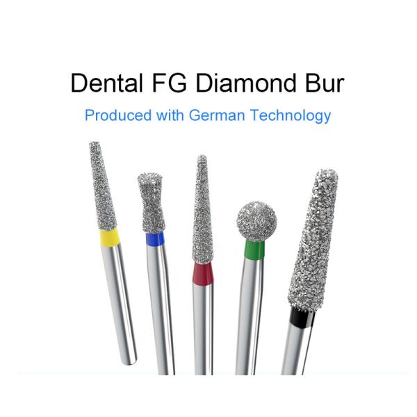 Fg Dental Burs Polish High Speed Drill Burr Bit Needle Tapered Round End Bur