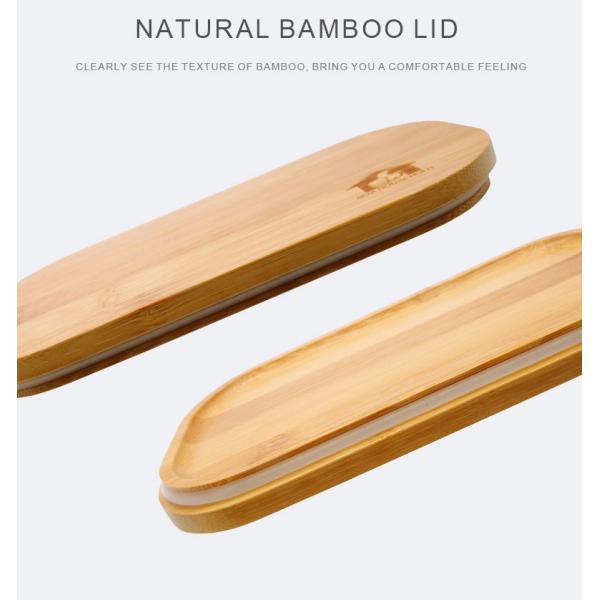 Pink 1-Layer Bamboo Lid Custom Eco Fridge Plastic Food Grade Bento Lunch Box for Kids