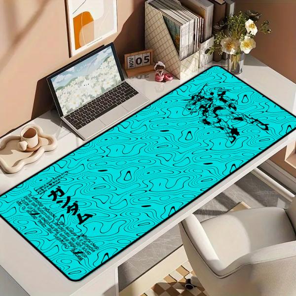 Black White Square Mouse Pad Large Custom Rubber Mat for Sublimation 220*180*2mm Size