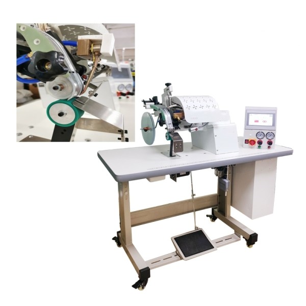 New Fashion T-shirt Lingerie & Bra Comfortable Seamless Bonding Machine with PLC Core New Technology
