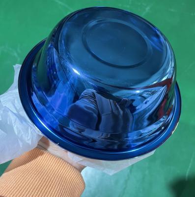 PVD navy blue, PVD baby-blue, PVD Sapphire coatings on SS sheets, PVD blue coating machine