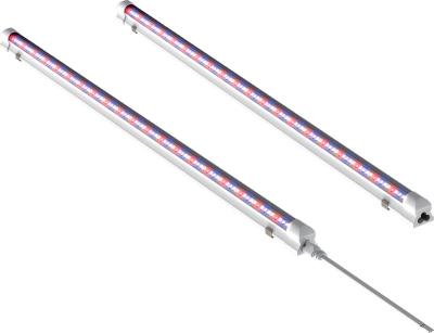 Daisy Chain 9W LED à prova d'água T8 tubo hidroponia crescer luz 460nm Microgreen Folha verde plantas de interior crescendo