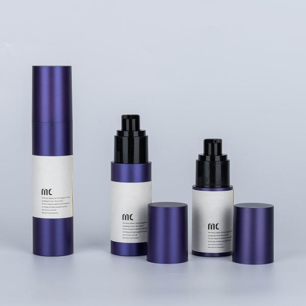 30ml 50ml 100ml Airless Pump Bottle Custom Logo Leak Proof Construction (MC-233)