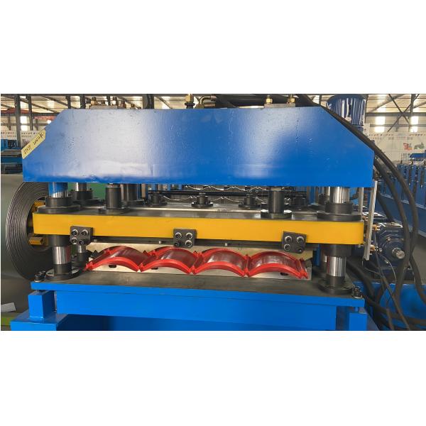 Petit pain de tuile vitré par 0.8mm en métal formant la machine pour Ppgi