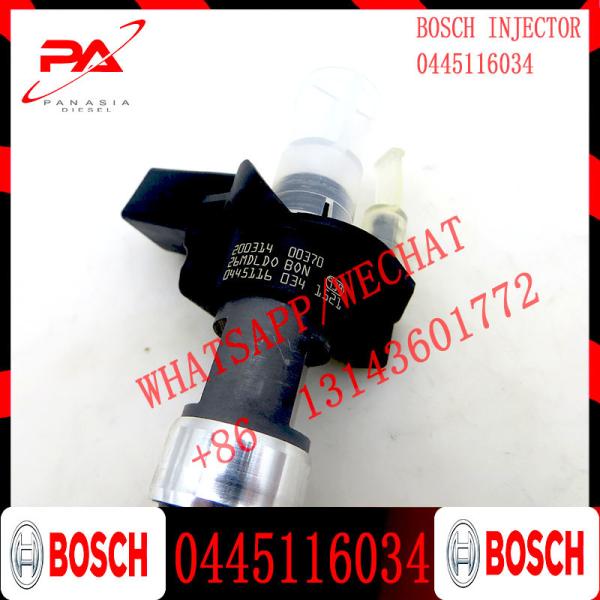 Original Piezo Fuel Injector 0445116035 0445116034 for VW 03L130277C 03L130855BX For VW T5 Amarok 2.0 BiTDI