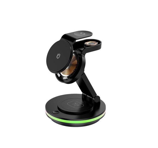 Get Fast Charging with 3 in 1 Wireless Charger 15W Output Power