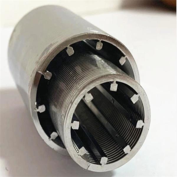 43/60/90um 40 Micron Ss316l Wedge Wire Screen Filter