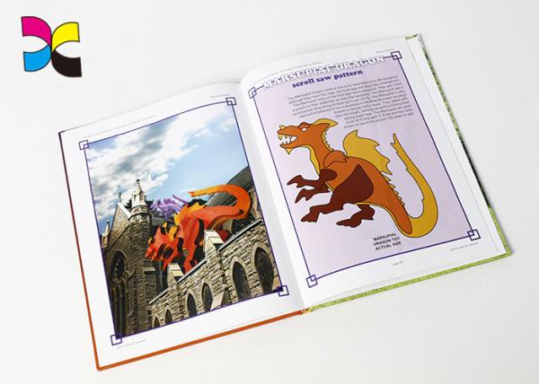 Custom Hardcover Book Printing / Learning English Grammar Book CMYK Color