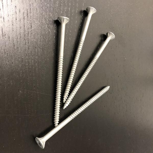 Class 4 Galvanised Batten Screws 125mm Bugle Head 14G For Decking