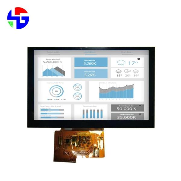 5.0 inch LCD screen RGB interface, TFT, TN, Ultra-Wide View, 800 x 480
