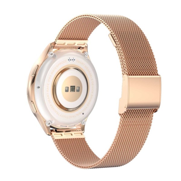 Support OEM & ODM | Luxury Diamond Ladies Smart Watch with BT5.1 Bluetooth Call IP67 Waterproof and 1.32-inch IPS Display