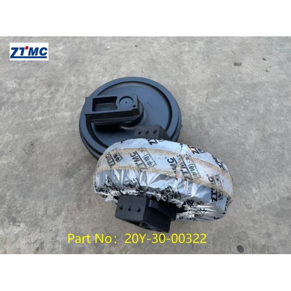 PC200-8Mo Idler Wheel 20Y-30-00322, Track Idler Made Of 35MnB Alloy Steel For Chassis Component Replacement