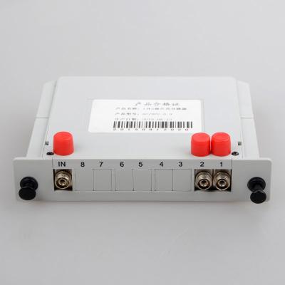 Tipos passivos tipo cassette do divisor da fibra ótica de 1x2 FC/Apc