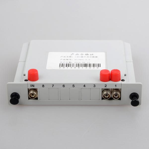 Tipos passivos tipo cassette do divisor da fibra ótica de 1x2 FC/Apc