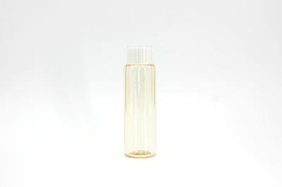 Garrafas 180ml plásticas maiorias amarelas claras do ANIMAL DE ESTIMAÇÃO 24mm
