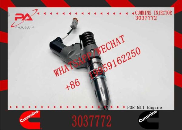 Injetor de combustível de carris comuns 3411752 3411761 4307547 4928171 3411753 3037772 para escavadeira M11