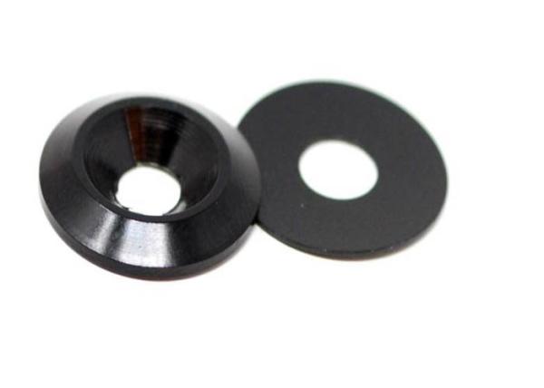 M5 M8 Black Zinc Plated Aluminum 6061 6063 Countersunk Washer