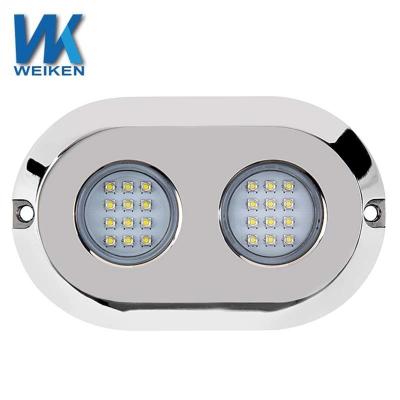 A montagem de superfície de SS316 DC9-32V 120W conduziu luzes do barco