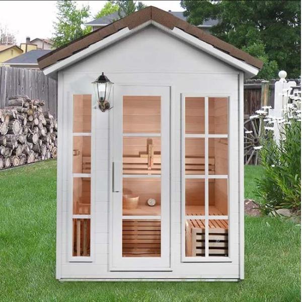 Garden Waterproof Traditional sauna steam room for home Modular