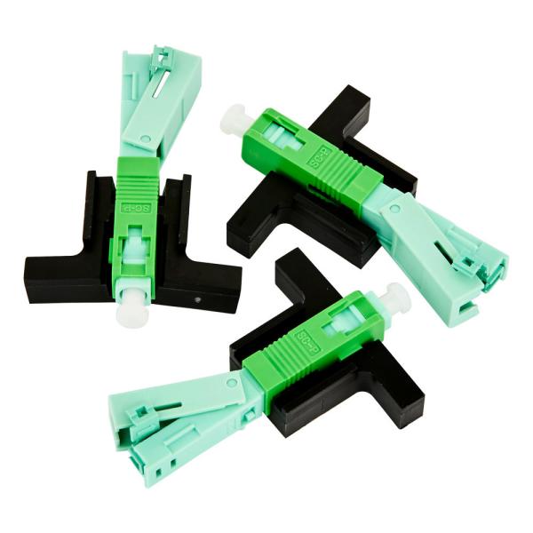 Quick Assembly Connector ,sc apc fiber optic fast connector aircraft gland type