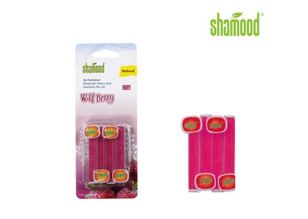Red Vent Stick Air Freshener Wild Berry Clip Sweet - Scented Long Lasting Fragrances