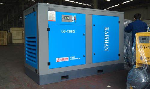 Wind - Cooled screw motor driven air compressor unit 420cfm 145psi 75kw IP54 380V