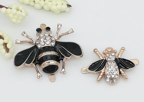 Rhinestone Shoe Accessories Zinc Alloy Buckle For Handbag Wallet Shoes Clothes Decoration