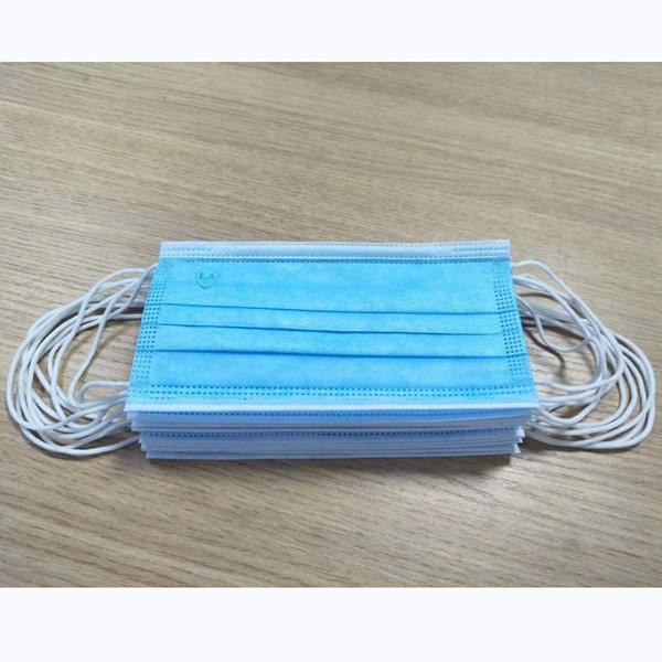 Protective Disposable 3 Ply Face Mask For Coronavirus Virus Protection