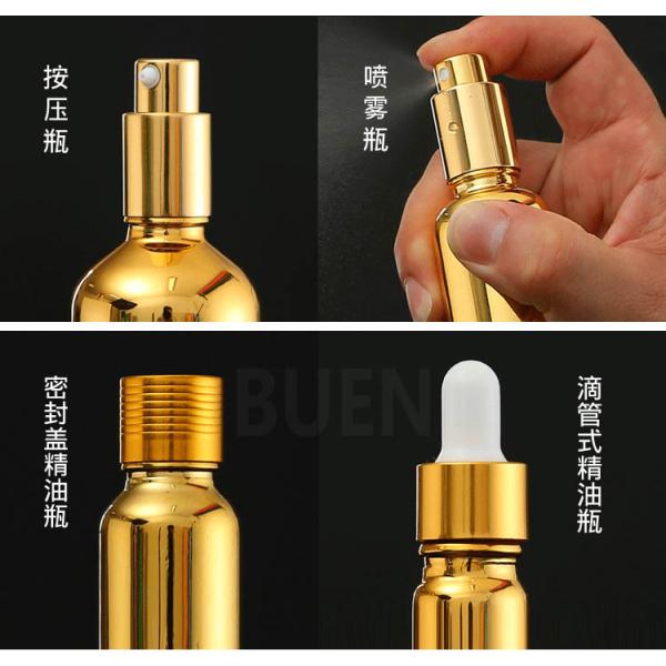 Hard Wearing Glass Liquid Dropper Bottle Electric Painting 10ml