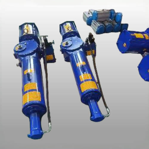 OEM Scotch Yoke Pneumatic Actuator Dual Action Single Action Custom Pneumatic Cylinder