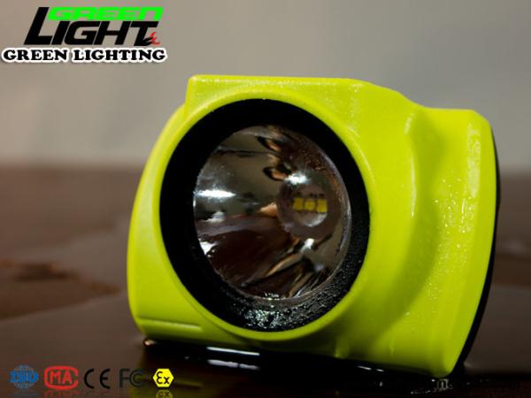 18000lux 385lum Cordless Miners Cap Lamp 6500mAh With LCD Screen