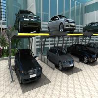 Elevador dobro vertical do estacionamento do cargo de Decker Parking System Steel Two