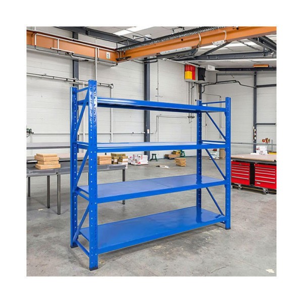 Custom Heavy-Duty 5-Level Steel Industrial Racking System with Powder Coated Finish for Warehouses, Garages and Industrial Applications