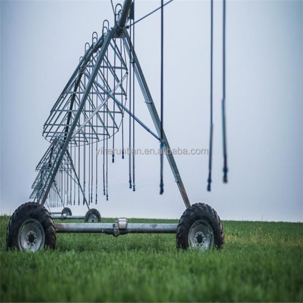 Portable Mobile Control Agricultural Irrigation System 2200 KG Farms Movable Center Pivot Metal Gearbox Bearing Used Sale